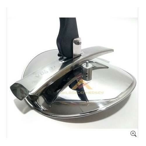 UNİVERSAL PASLANMAZ ÇELİK DÜDÜKLÜ TENCERE KAPAĞI