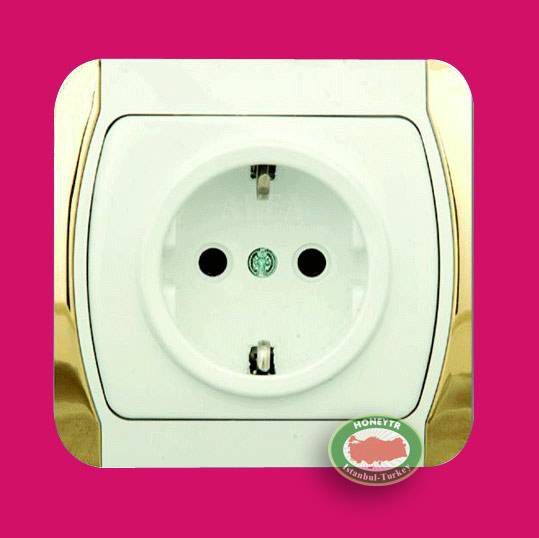 SIVA ALTI TOPRAKLI PRİZ İNCİ SERİ TSE Garantili