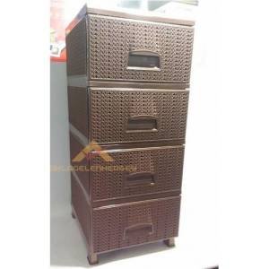 4 ÇEKMECE PORTATİF ÇOK AMAÇLI RADDAN KOMİDİN