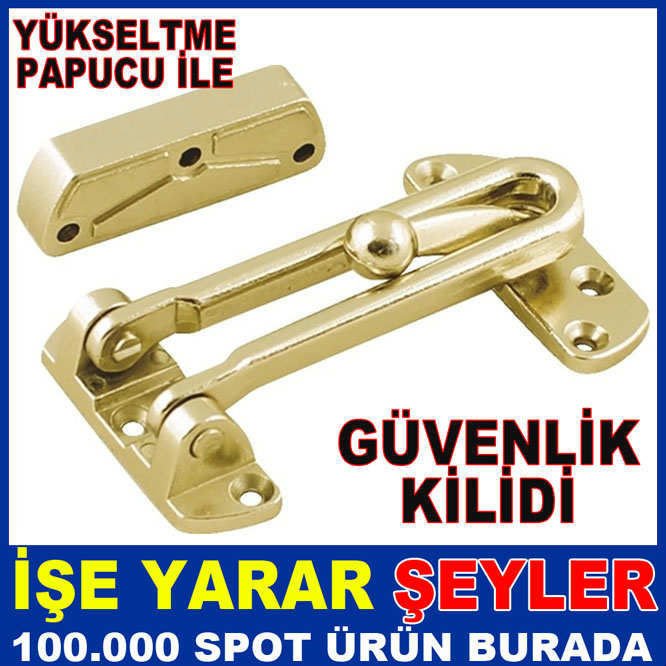 HER KAPIYA UYAN EMNİYET KELEPÇESİ EMNİYET KİLİDİ