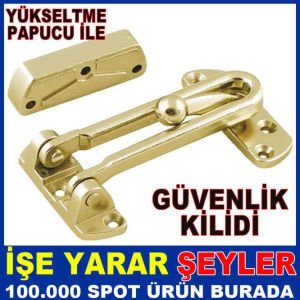 HER KAPIYA UYAN EMNİYET KELEPÇESİ EMNİYET KİLİDİ