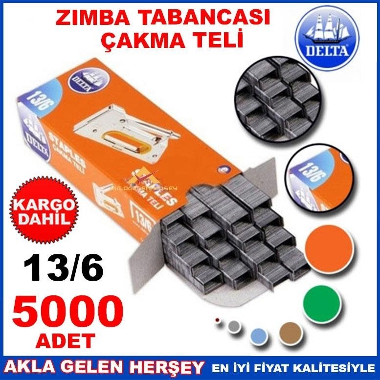 KargoDahil 5000 ADET MOBİLYACI EL ZIMBA TABANCASI ÇAKMA TELİ 13/6