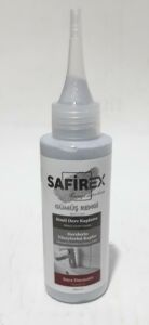 Safirex Altın ve Gümüş Rengi Simli 160ml Derz Kaplama İnce Uçlu  Işıldayan Kaliteli Simli Kaplama gri