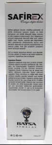 Safirex Altın ve Gümüş Rengi Simli 160ml Derz Kaplama İnce Uçlu  Işıldayan Kaliteli Simli Kaplama gri