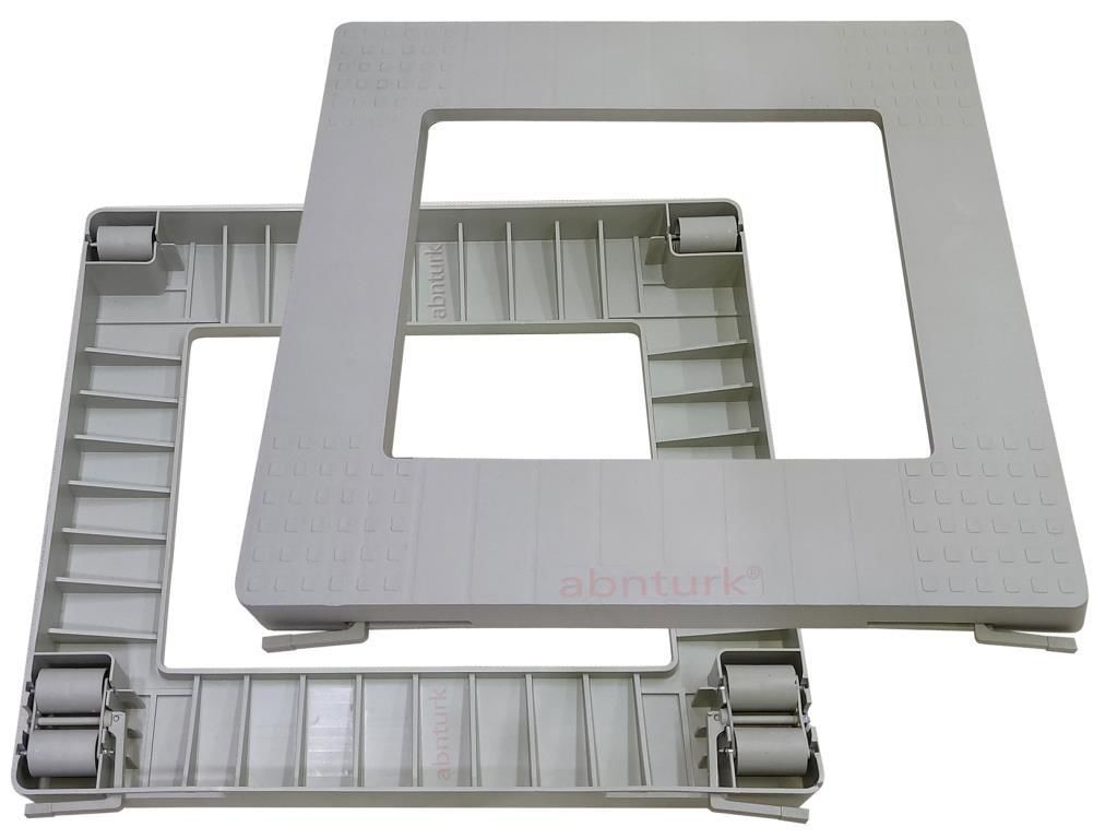 Yeni Model Çeksür 6 Tekerlekli Frenli Buzdolabı Fırın Çamaşır Bulaşık Makinesi Beyaz Eşya Altlığı