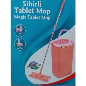 Sihirli Tablet Mop Pratik Temizlik Kova Seti ince işçilikli yeni