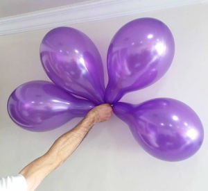 10 adet metalik renk mor balon 1.Kalite İtalyan malı 30cm büyük boy lateks metalik mor renkli Balon