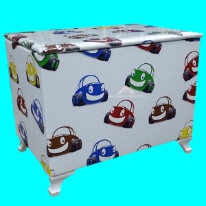 WOSWOS BEETLE VOLKSWAGEN OTURMALI DERİ ÇAMAŞIR SEPETİ 49x61x41cm
