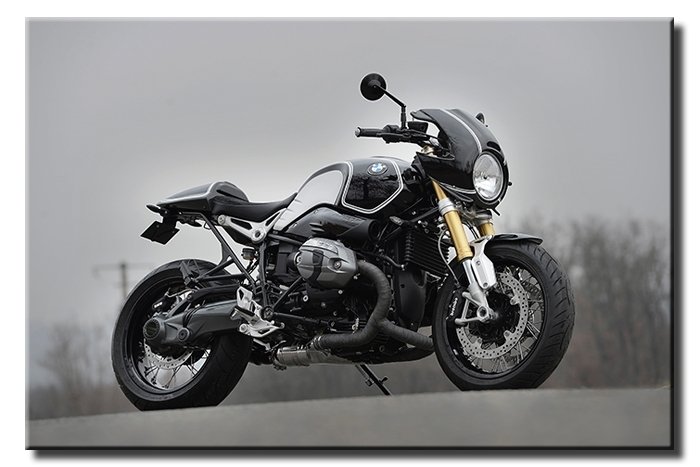 BMW CAFE RACER 6 değişen ölçü ORİJİNAL KANVAS TABLO