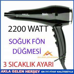 FAKİR DİAMOND 2200 WATT SAÇ KURUTMA MAKİNESİ