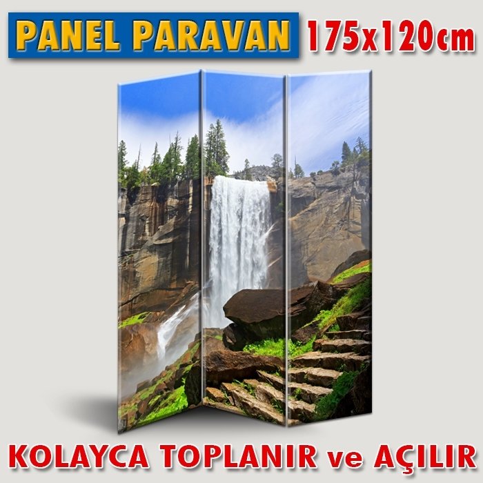 GÖRSELLİ KATLANIR PANEL BÖLME SİSTEMİ - SICAK YAZ AKAN SERİNLİK