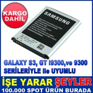 SAMSUNG i9300 GALAXY S3 TELEFON BATARYASI KD