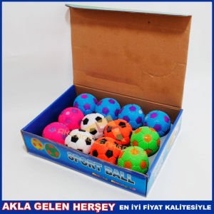 SESLİ VE IŞIKLI 6m TIRTIKLI PLASTİK MİNİ TOP