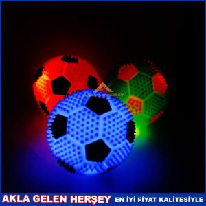 SESLİ VE IŞIKLI 6m TIRTIKLI PLASTİK MİNİ TOP
