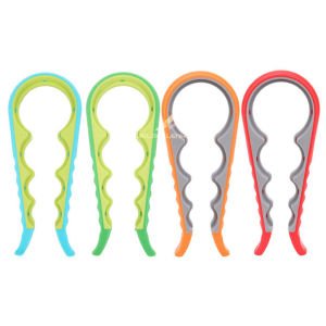 Silikon kaymaz Konserve Kavanoz Kapağı Açacağı Sıkışmış cam Kavanozlar için pratik Kapak Açacağı -2