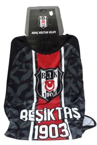 Taraftar Araba İçin Koltuk Kılıfı GS-FB-BJK Lisanslı Üründür siyah