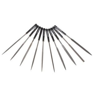 140mm 10 adet/grup İğne Dosyaları Metal Cam Taş Takı İçin Set Dosyaları Ahşap Oyma El Sanatları