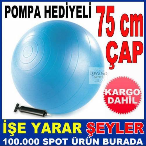 Pilates Jimnastik Topu Pompa Hediyeli