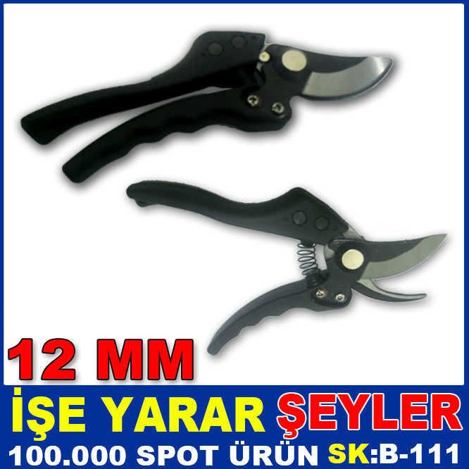 ÇOK AMAÇLI EMLİYETLİ ÇELİK UÇLU BUDAMA MAKASI