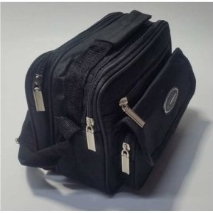Erkek El Çantası 22x16cm Omuz Askılı Su Geçirmez 5 Cepli Yatay