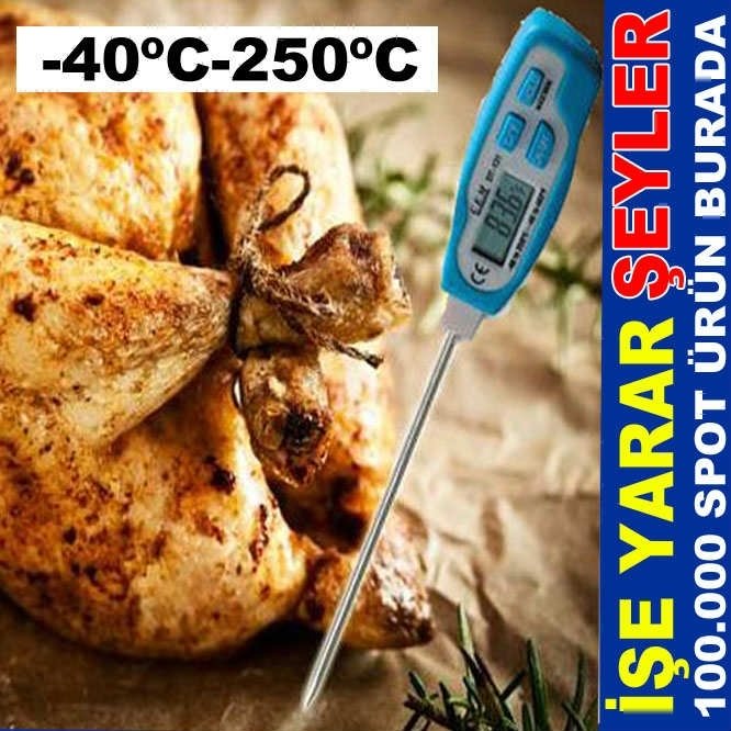 YÜKSEK KALİTE KALEM TİPİ GIDA TERMOMETRESİ