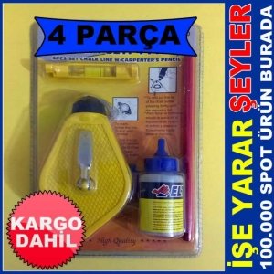 4 PARÇA YÜKSEK KALİTE BOYALI ÇIRPI İPİ SETİ KD