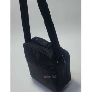 Omuz Askılı Su Geçirmez Erkek El Çantası 25x23cm 5 Cepli
