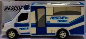 Rescue Team Işıklı Oyuncak Acil Kurtarma Aracı Işıklı Araba Şehir Kurtarma Arabası