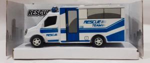 Rescue Team Işıklı Oyuncak Acil Kurtarma Aracı Işıklı Araba Şehir Kurtarma Arabası