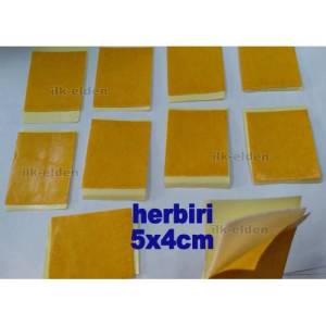 Çift taraflı yapışkan köpük bant 10 adet çift taraflı yapışan köpük kareler