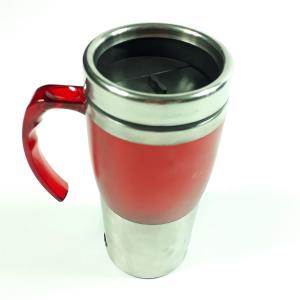 Çelik İç Yüzeyli 12-24 Volt Oto Kettle - Oto Çay Ve Kahve Makinesi 