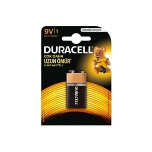 Duracell 9 V Tekli Pil