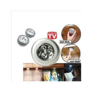 Oto Araç Bagaj İçi Dokunmatik Pilli Led Aydınlatma Işık Lamba 1Ad