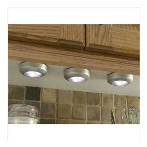 Oto Araç Bagaj İçi Dokunmatik Pilli Led Aydınlatma Işık Lamba 1Ad