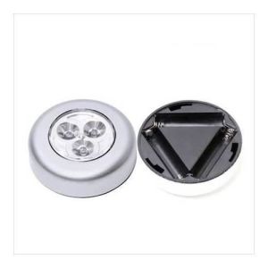 Oto Araç Bagaj İçi Dokunmatik Pilli Led Aydınlatma Işık Lamba 1Ad