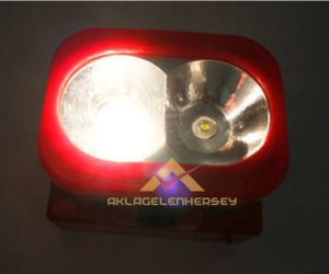 ŞARJLI 2 LEDLİ SICAK ve SOĞUK BEYAZ KAFA LAMBASI