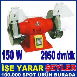 150mm ÇİFT TAŞLI TAŞLAMA MOTORU ÇARK BİLEME