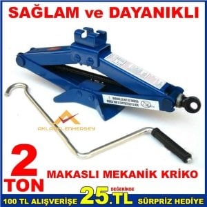 SAĞLAM ve DAYANIKLI 2 TON MAKASLI MEKANİK