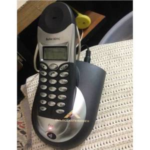 Arayan Numarayı Gösteren Dijital Deck Telsiz Telefon Handsfree Mavi Işıklı Ekranlı Kablosuz Telefon