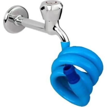 Kelepçe Hediyeli Pratik Tuvalet Temizleme Hortumu Yere Değmez