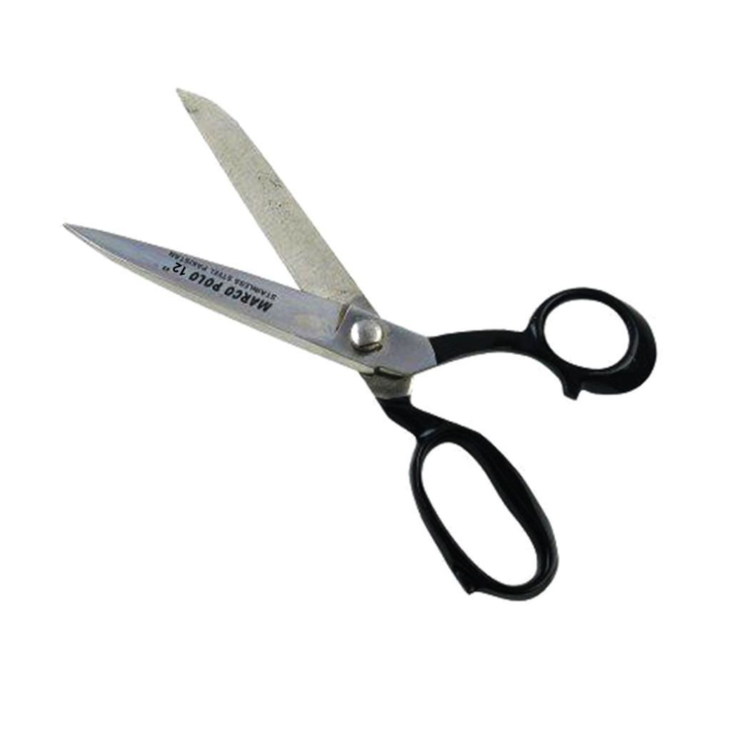 Royalux Marco Polo 12'' %100 Çelik Profesyonel Terzi Makası 30 cm Tam Boy