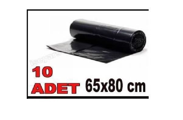 10 Adet Büyük Boy Su Sızdırmaz Çöp Poşeti