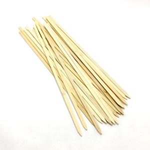 Adana Kebap İçin 25 Adet Bambu Yassı Çöp Şiş Ahşap Natural Doğal