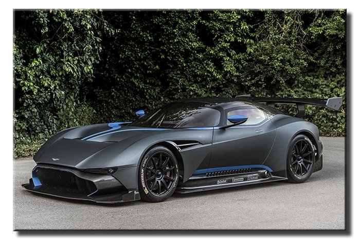 ASTON MARTIN VULCAN 6 değişen ölçü ORİJİNAL KANVAS TABLO