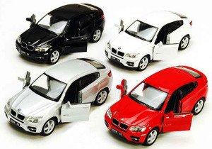 Bmw X6 Modl Açılr Kaplı Metal Çek Bırak Araba