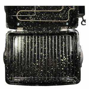 Dumansız Tüp Rezistanslı Emaye Kaplama Elektrikli Kapaklı Izgara 