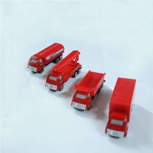 Metal Kasa Die-Cast İtfaiye Oyuncak Seti - Mesleki Oyuncak Seti