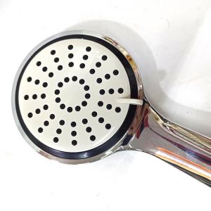 Krom Kaplama Duş Başlığı 3 Fonksiyonlu Duş Başlığı 11 cm Çap