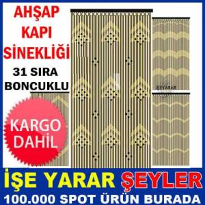 37 sıra Boncuklu Ahşap Kapı Sinekliği