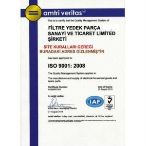 Alüminyum Davlumbaz Filtresi 262x253.5mm Ankastre Filtresi 26.2x2